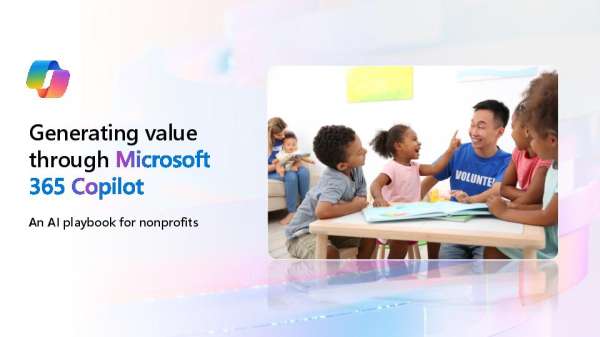 Microsoft 365 Copilot Playbook for Nonprofits