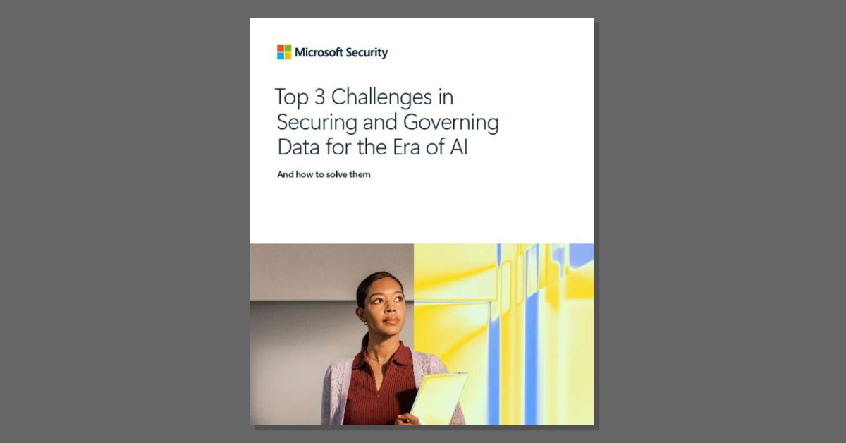 Top 3 Challenges of Securing and Governing Data in the Era of AI