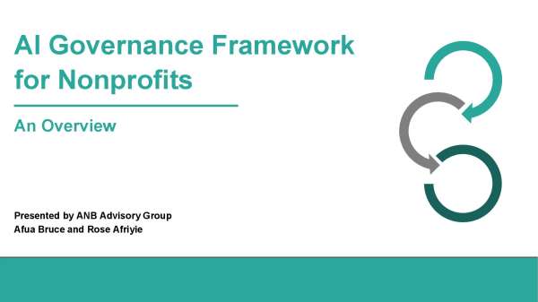 AI Governance Framework for Nonprofits