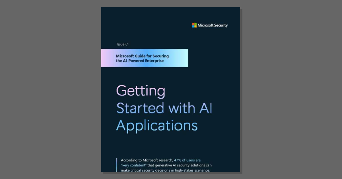 Securing the AI Enterprise: Getting Started with AI Applications